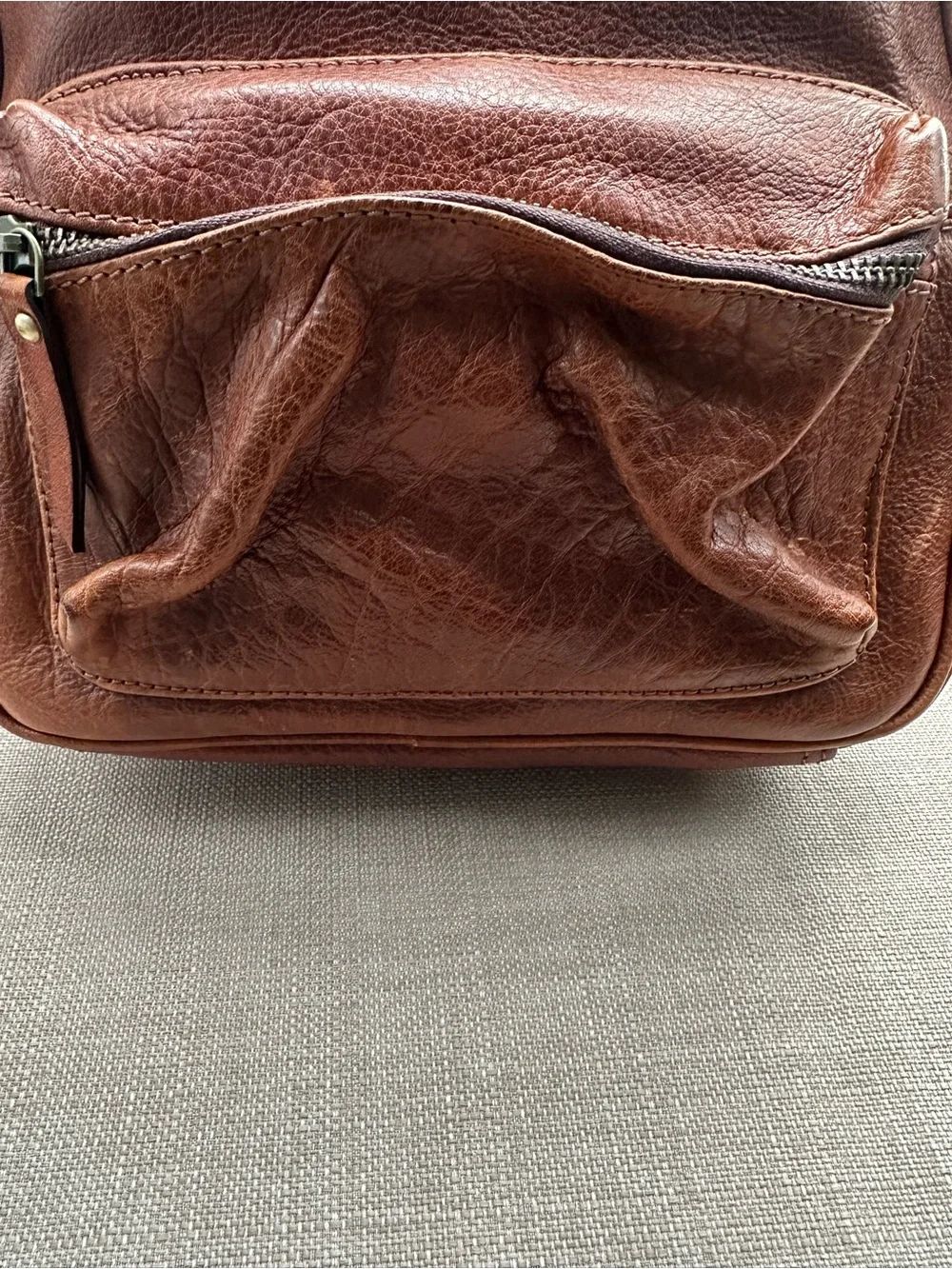 Aaron‎ leather goods mini backpack NWT